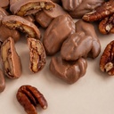 Pecan caramelized with milk chocolate 130G