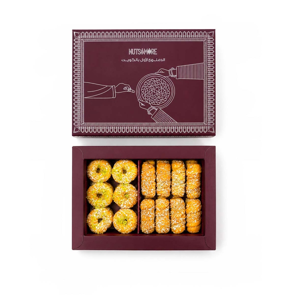Medium Box Mix Damlooj (16&12 Pcs)