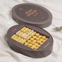 Walnut Damlooj & ghuraiba in Ramadan Large oval Box (102 Pcs)