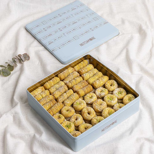 [1146] Mixed Damloj in Large Metal Box 76pc