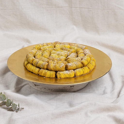 [1220] دملوج الجوز فى الماعون الذهبي الفاخر