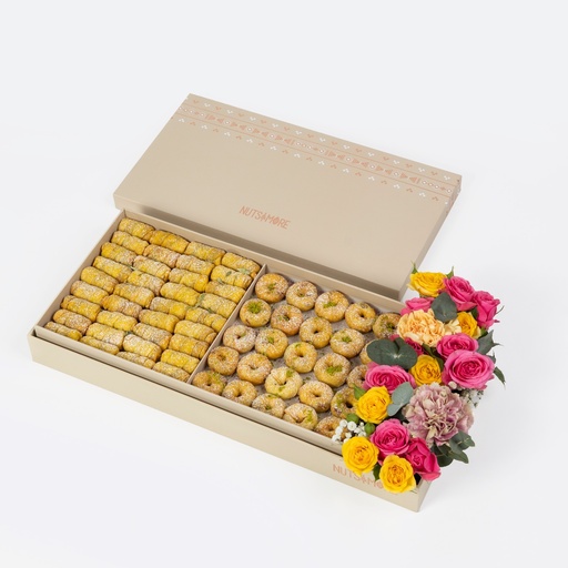 [1323] Mix Damlooj large box with Flower Tray