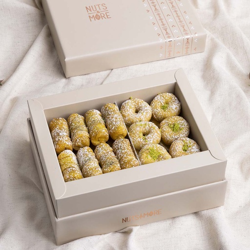 [1488] Medium Box Mix Damlooj (16&12 Pcs)