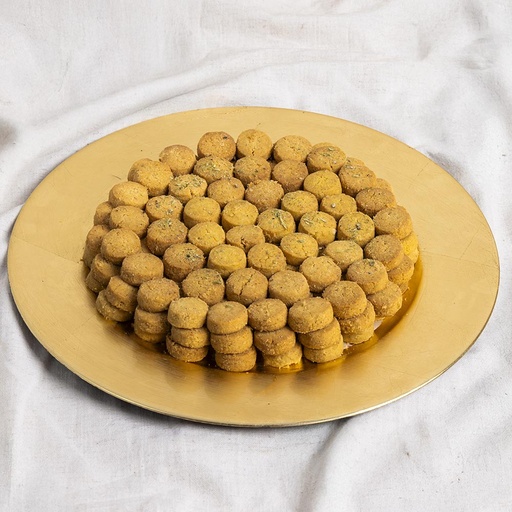 [1830] Ghuraiba Royal in Gold Tray (3 Layers) (144 Pcs)