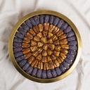 Mix Dates in Gold Tray