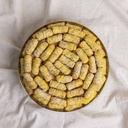 Walnut Damlooj in Gold Tray (METAL)