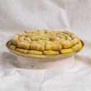 Walnut Damlooj in Gold Tray (METAL)