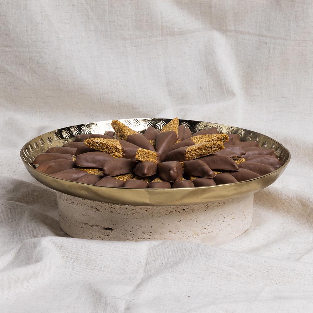 Gold Tray Semsemiya Chocolate