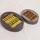 Ramadan Set of Two Boxes (Sagai Dates with Pecan & Mix Sweets)