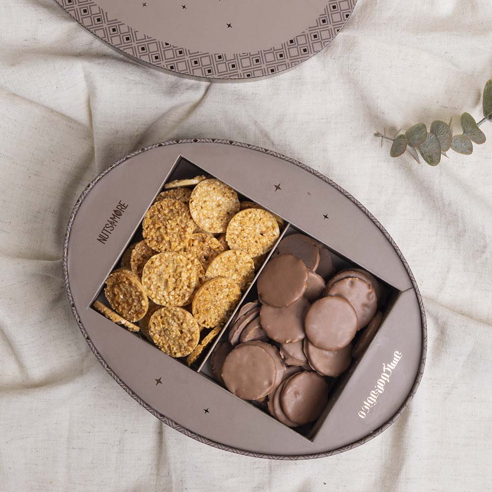 Semsemiya crispy in Ramadan Medium oval Box