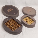 Ramadan Set of Two Boxes (Semsemiya crespy & Sagai Dates with Pecan) 