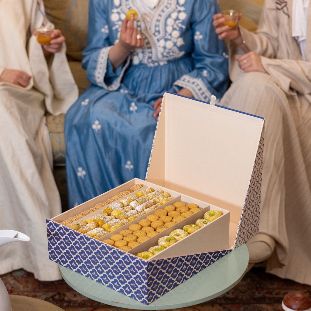 Luxury Mixed Sweets Blue Box