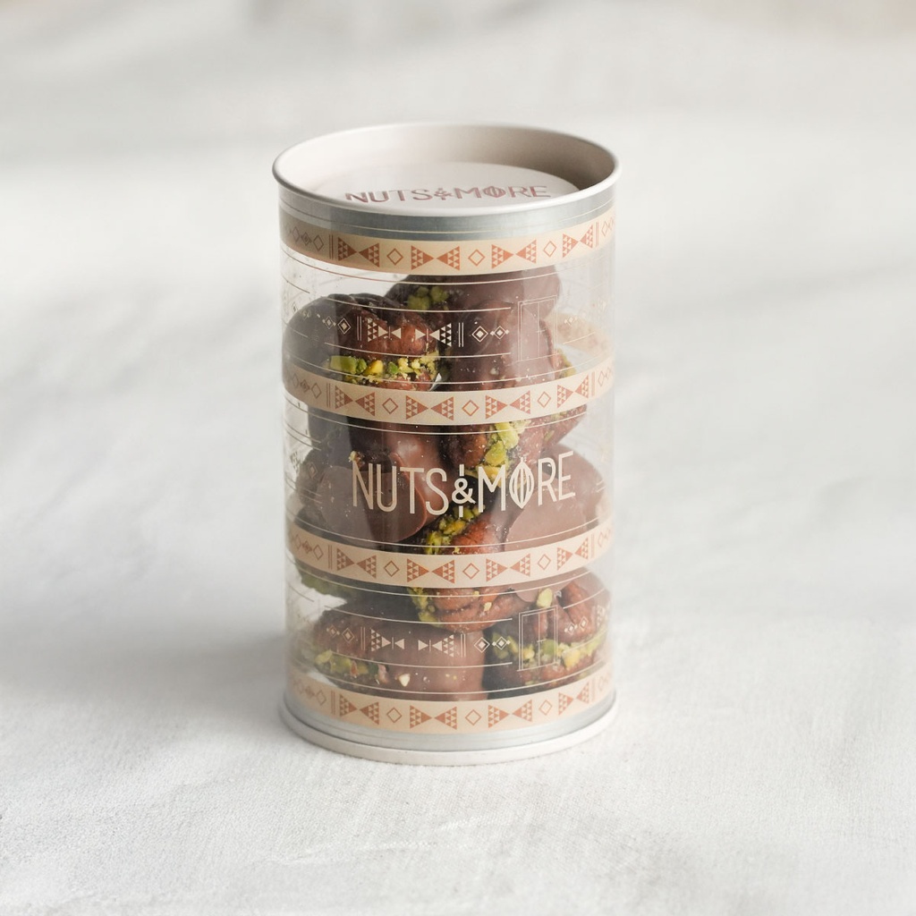 Pistachio Chocolate in small cylinder box