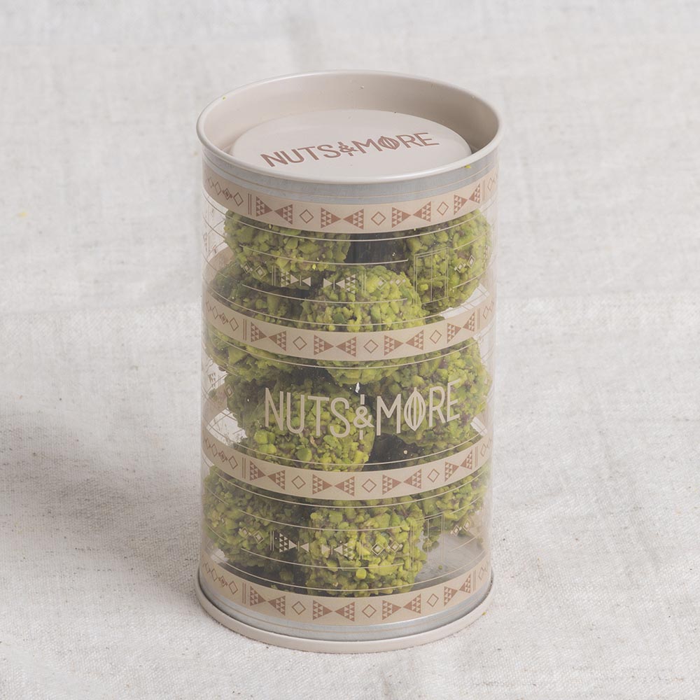 Pistachio Rahash in cylinder box