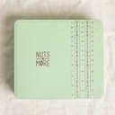 Peanuts Butter Stuffed Dates in Medium Metal Box