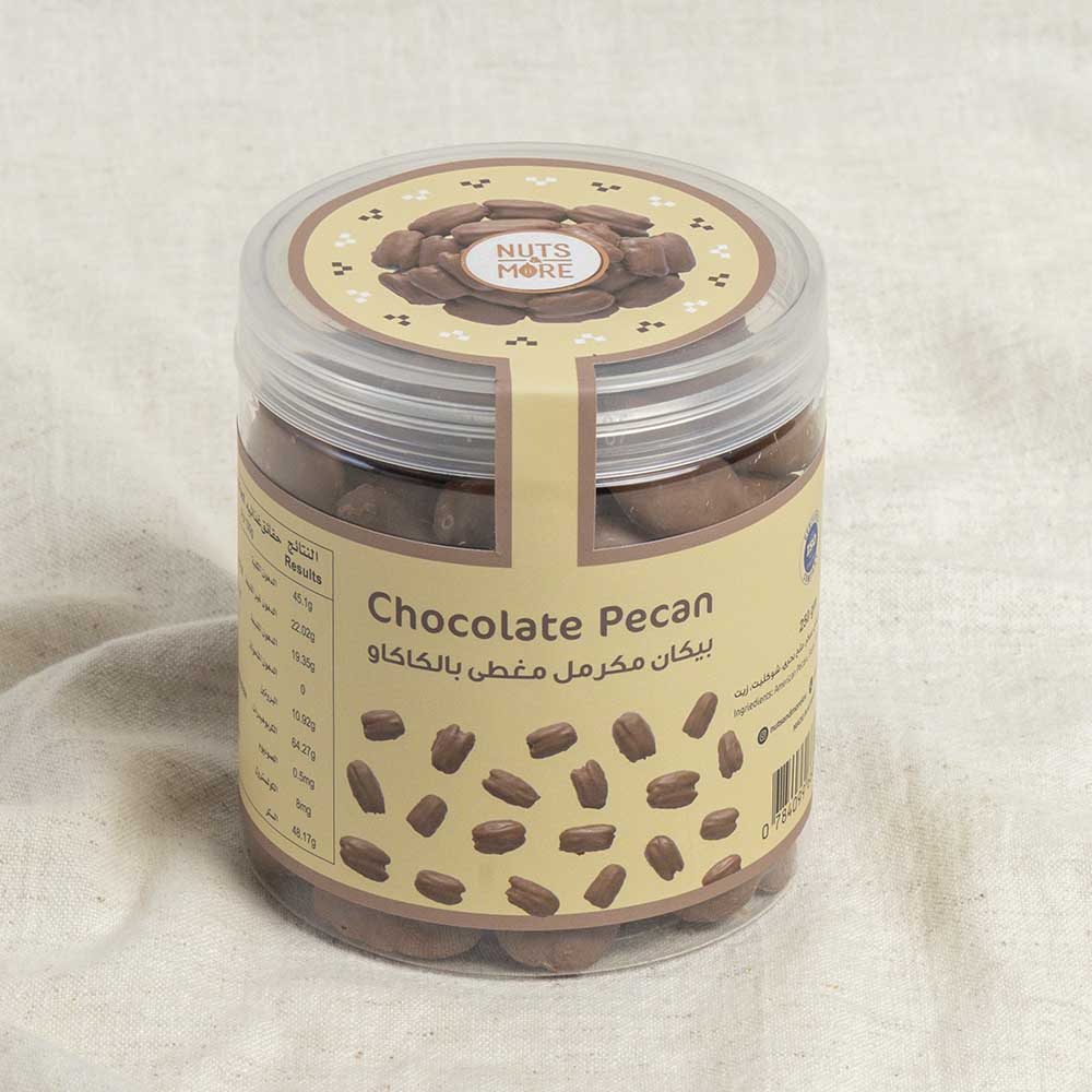 Pecan caramelized with milk chocolate 250 G