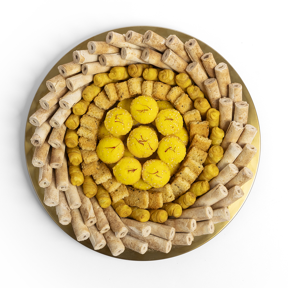 Breakfast Gold Tray