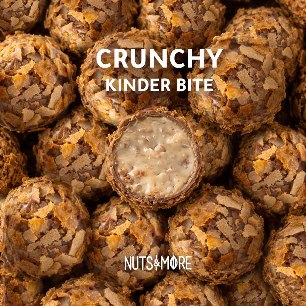 Crunchy kinder truffle