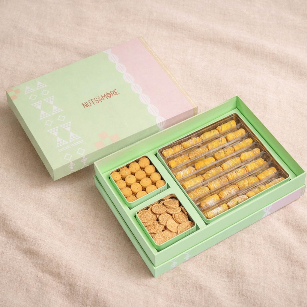 3 Metal boxes in a Carton