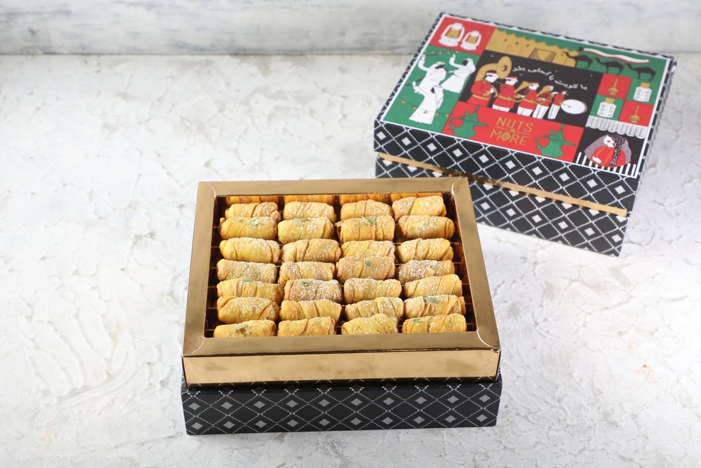 National Day Large Box Walnut Damlooj