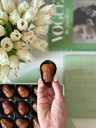 Sukkary Dates With peanuts Butter in Large Metal Box