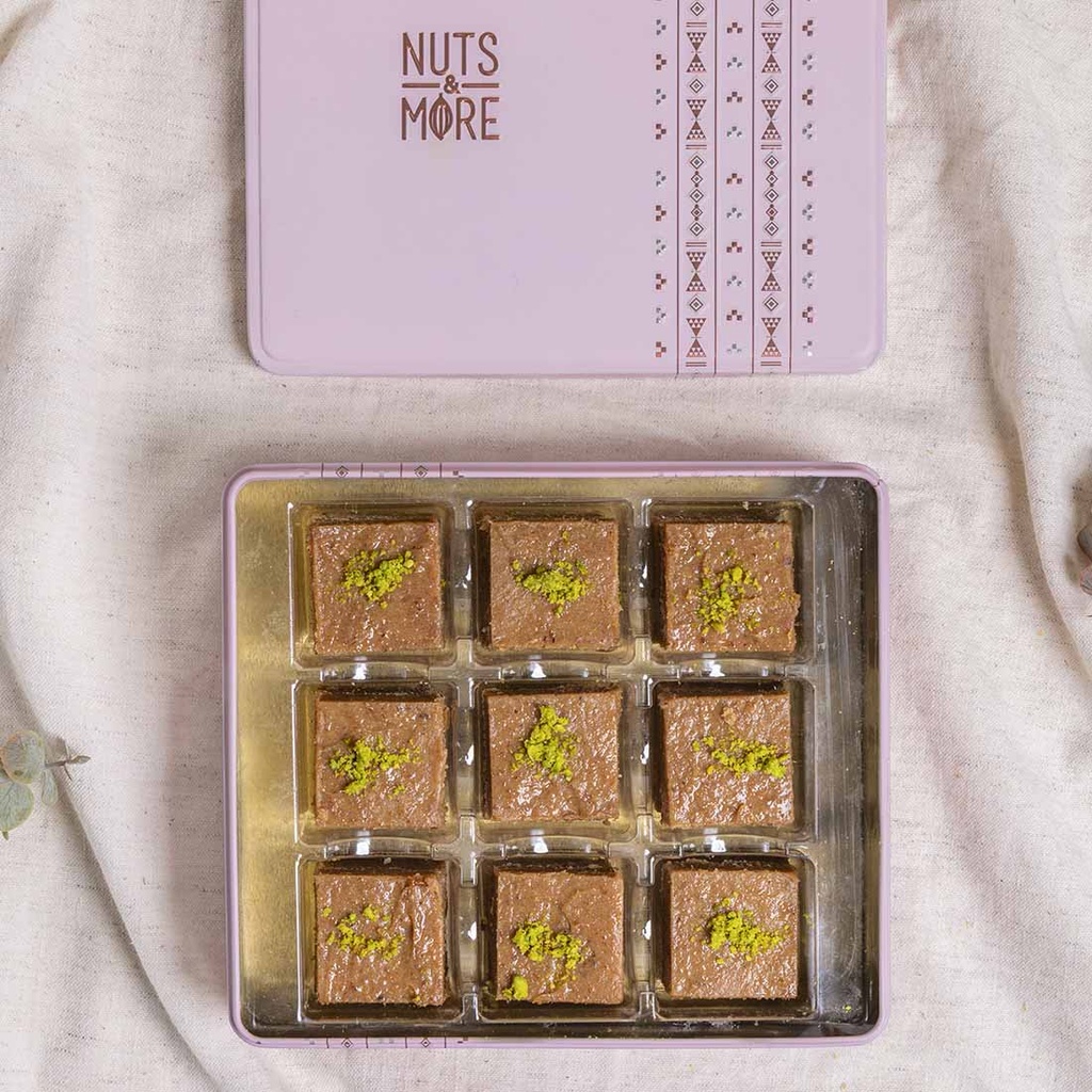 Rangeena With Dates Medium Metal box