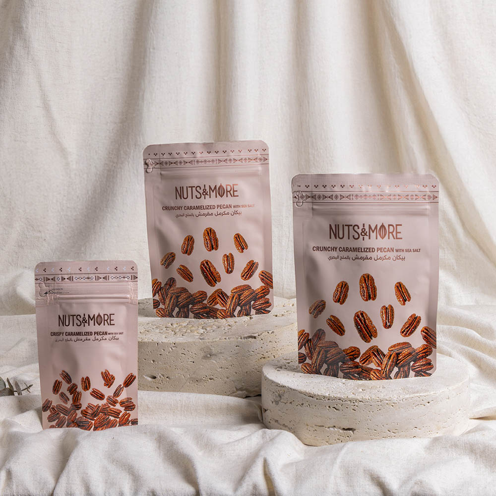 Caramelized Pecan in a bag (75gm)