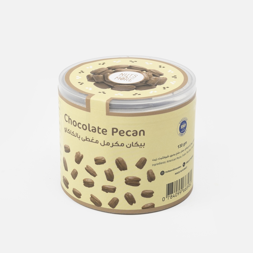 Pecan caramelized with milk chocolate 130G