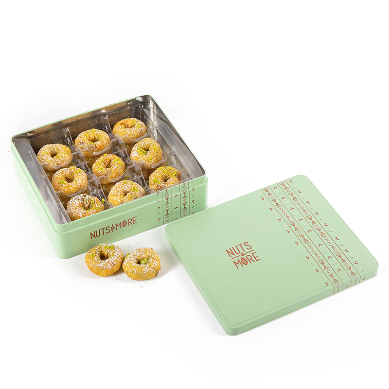 Damloj Pistachio  in Medium Metal Box 18pc