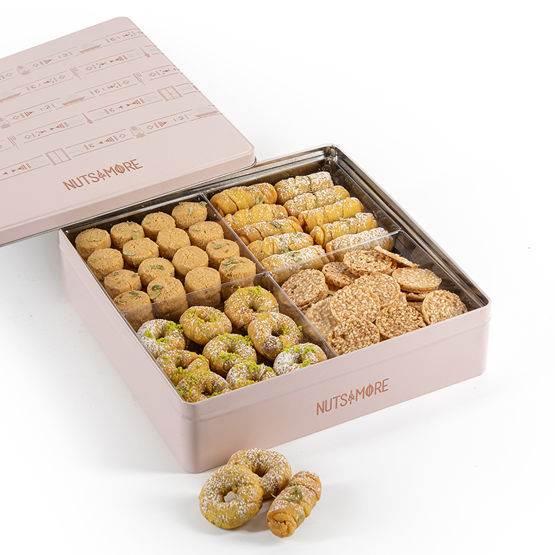 Mixed Sweets in Large Metal Box