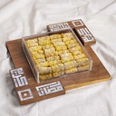 wooden pearl plate (2 Layers)