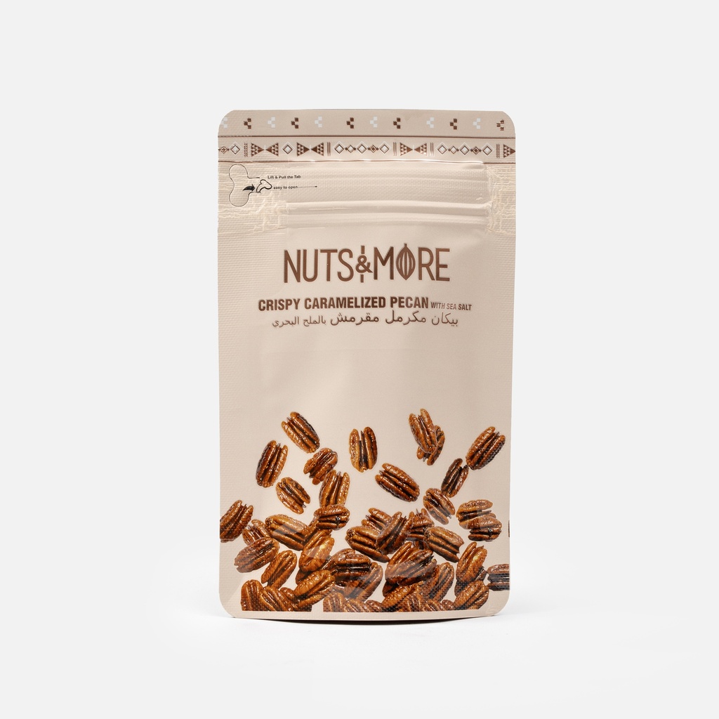 Caramelized Pecan in a bag (75gm)