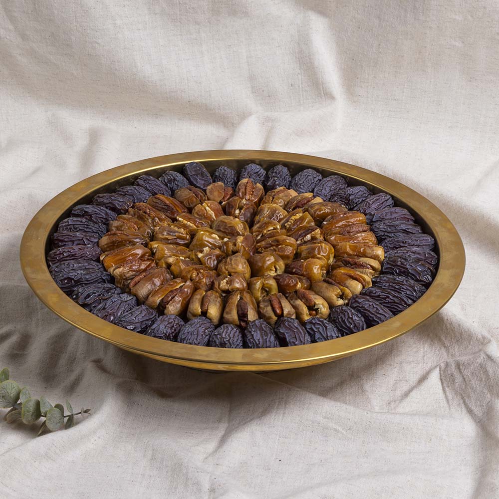 Mix Dates in Gold Tray (2 Layers)