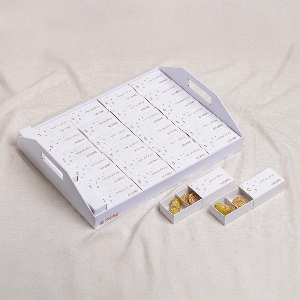 Ramadan Give Away White Tray for Med size (2pcs)
