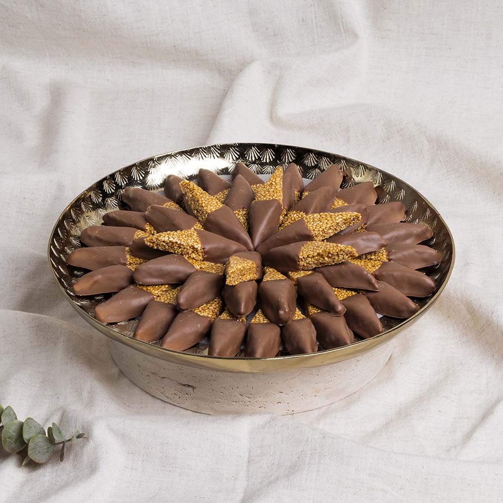 Gold Tray Semsemiya Chocolate