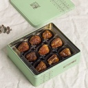 Rahash Butter Stuffed Dates in Medium Metal Box