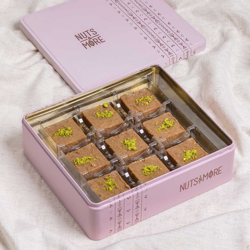 Rangeena With Dates Medium Metal box