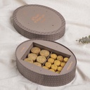 Mix Ghuraiba in Ramadan Medium oval Box (60 Pcs)