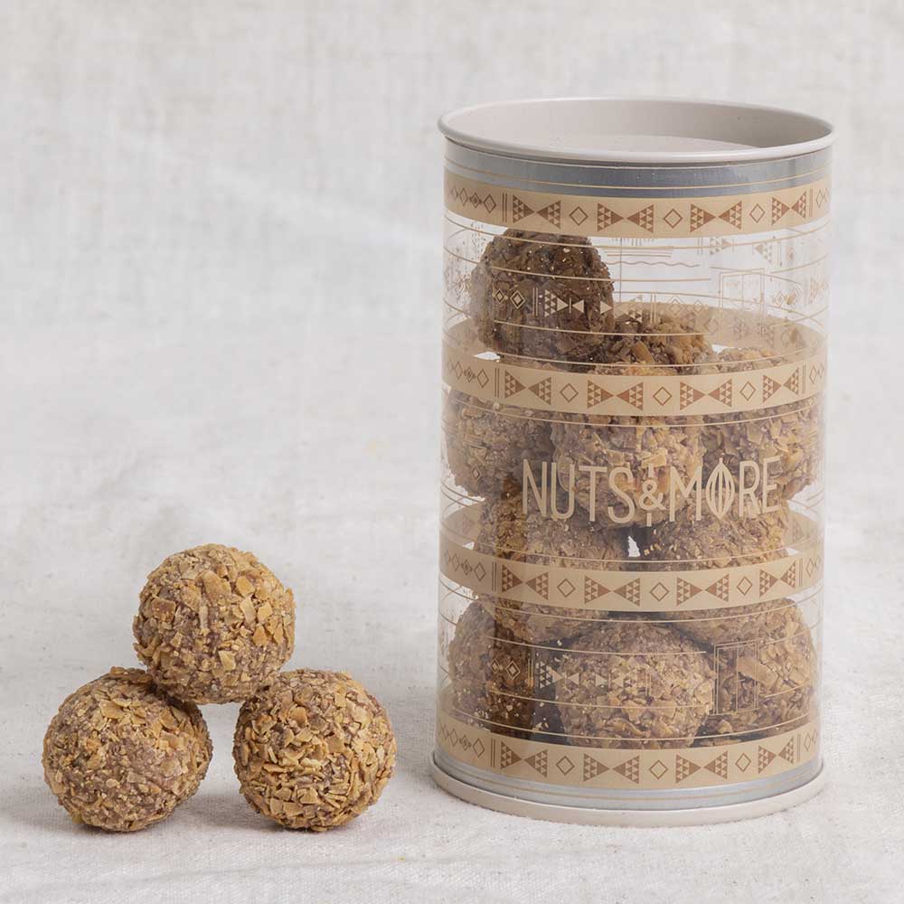 Coconuts Balls in cylinder box