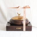 Sagai Dates in covered Wooden bowl