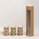 Set of Three small cylinder boxes