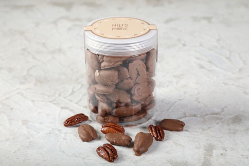 [1075] Pecan caramelized with milk chocolate 250 G