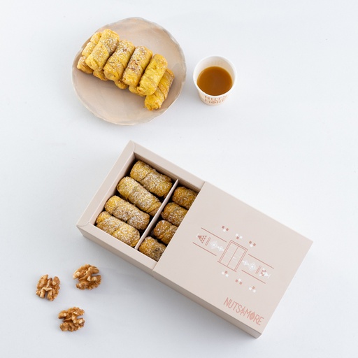 [1080] Damloj walnut Small Box 16 pc