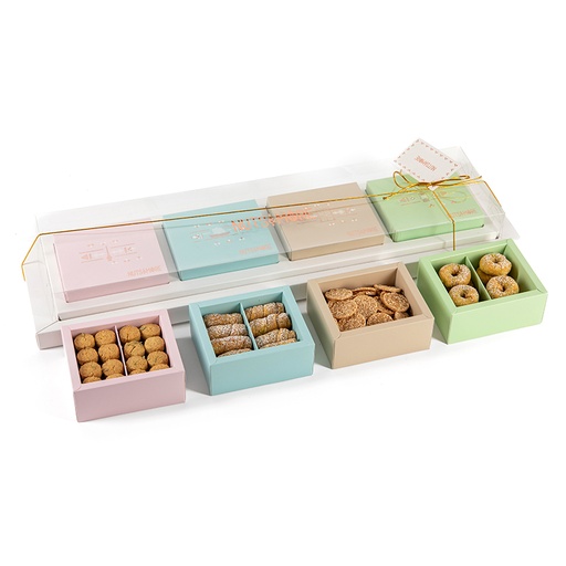[1119] Tray with Four Boxes