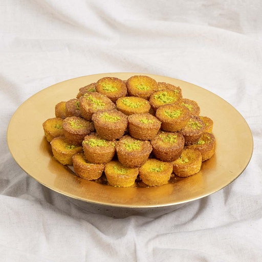 [1281] Basbosa in Gold Tray