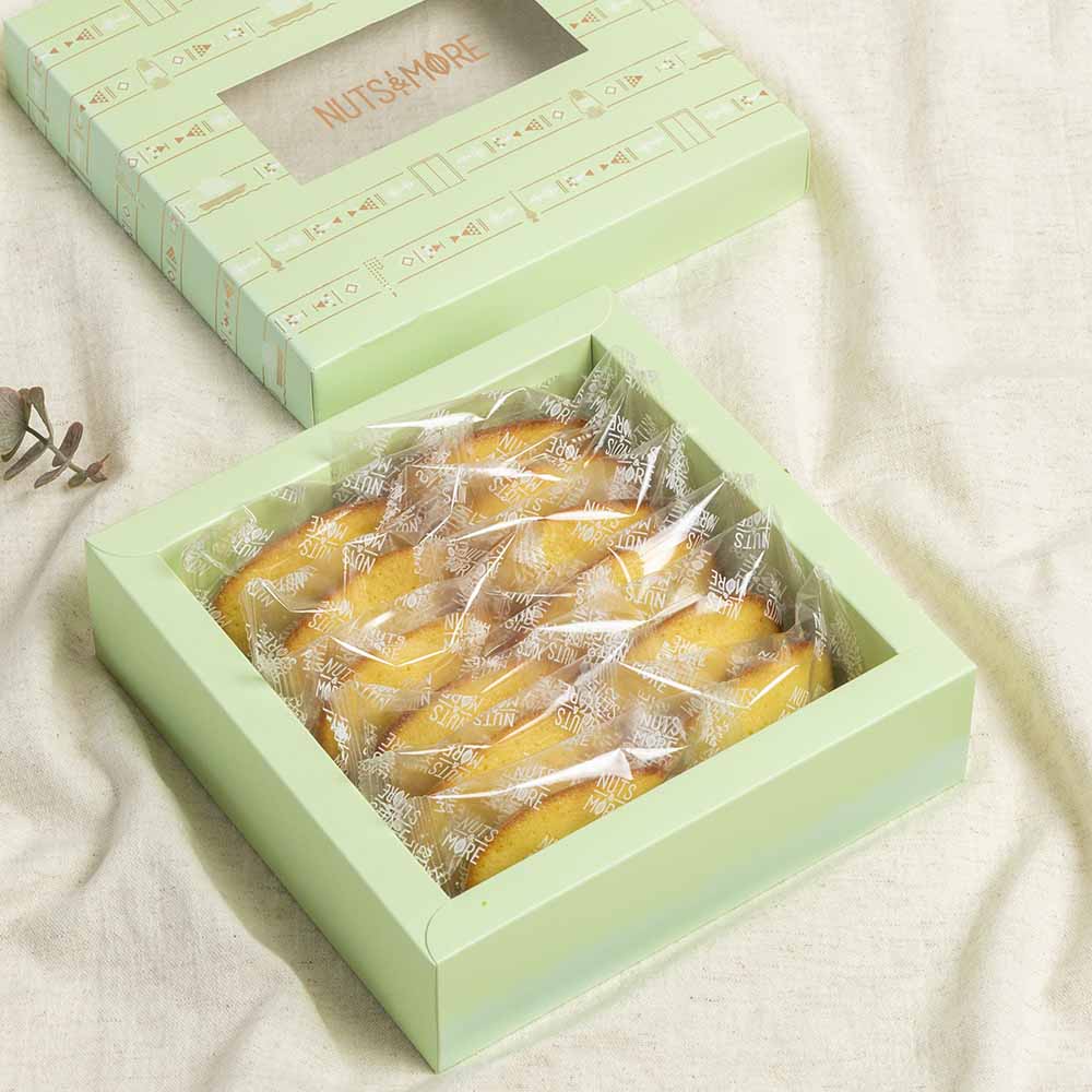 [1634] Madeleine Cake in Square box