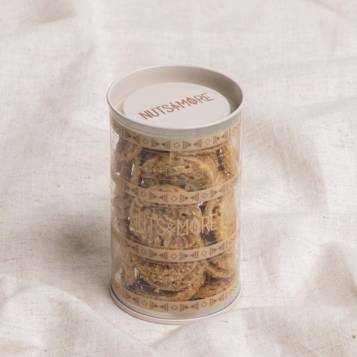 [1809] Almond Florentine in cylinder box